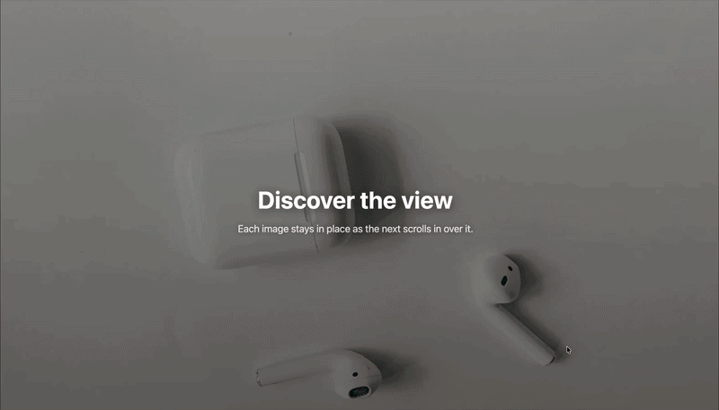 Stacking images widget