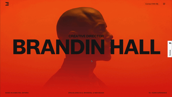 Brandin bold creative portfolio scrollytelling