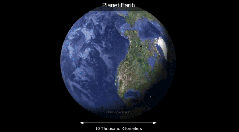 Universe to You scrollytelling example