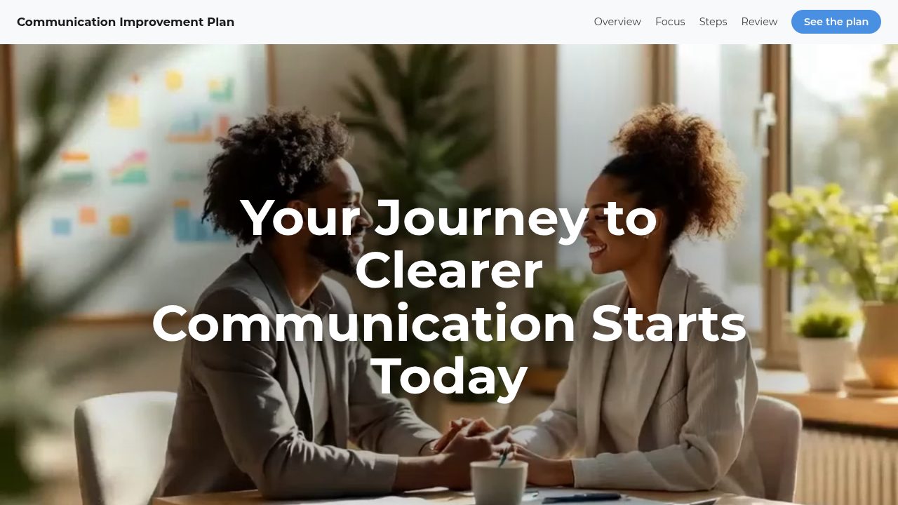 Communication PIP template