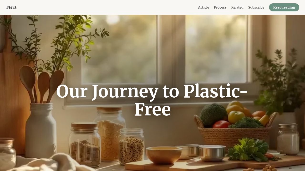 Sustainable Packaging Post template
