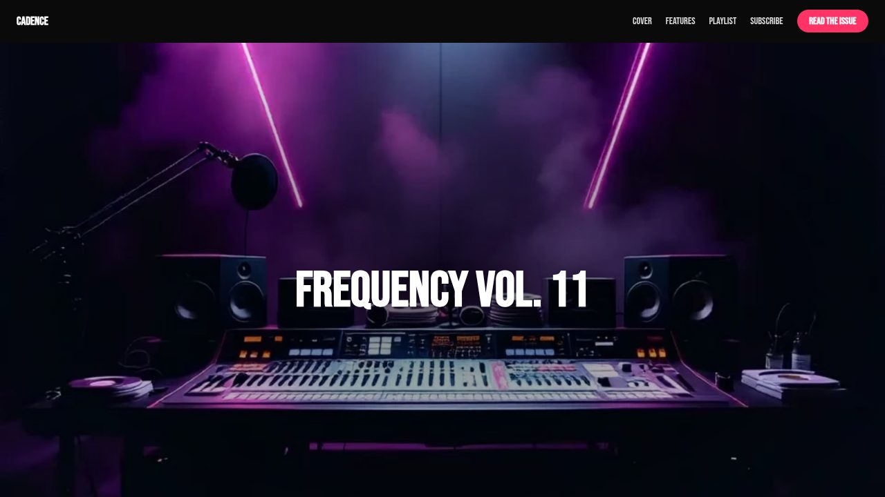 Music Magazine Issue template