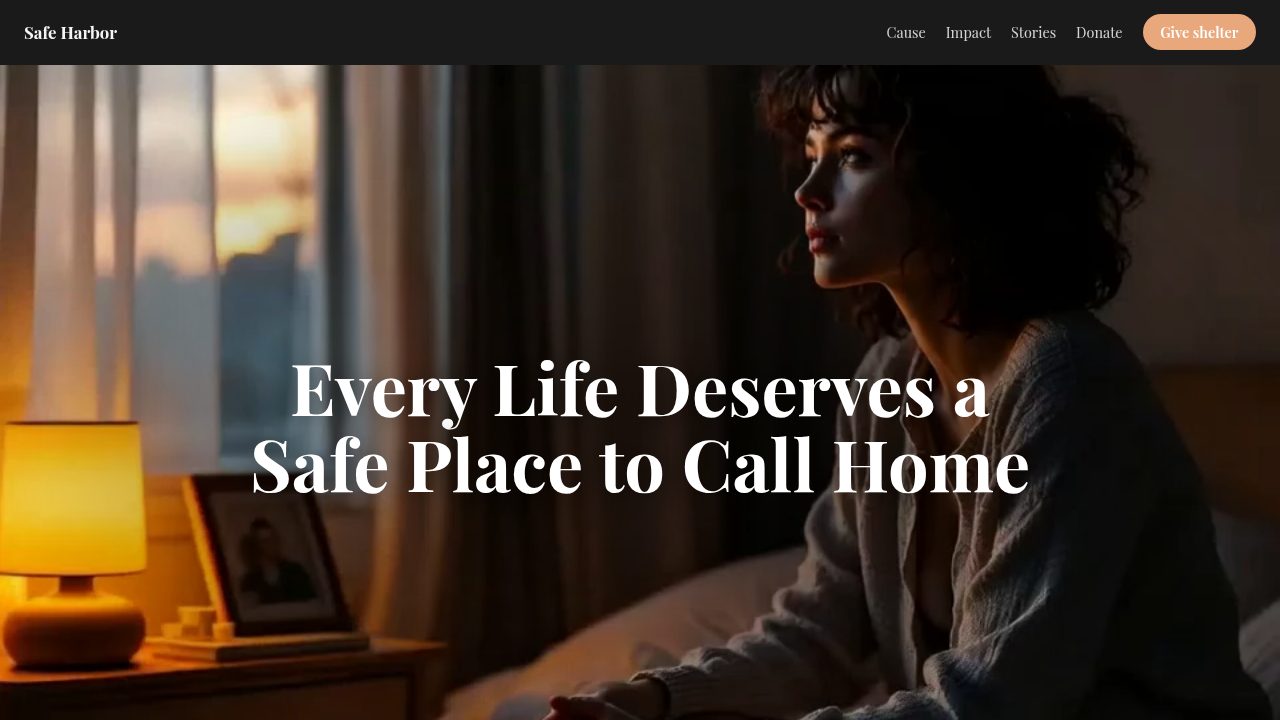 Shelter Campaign template