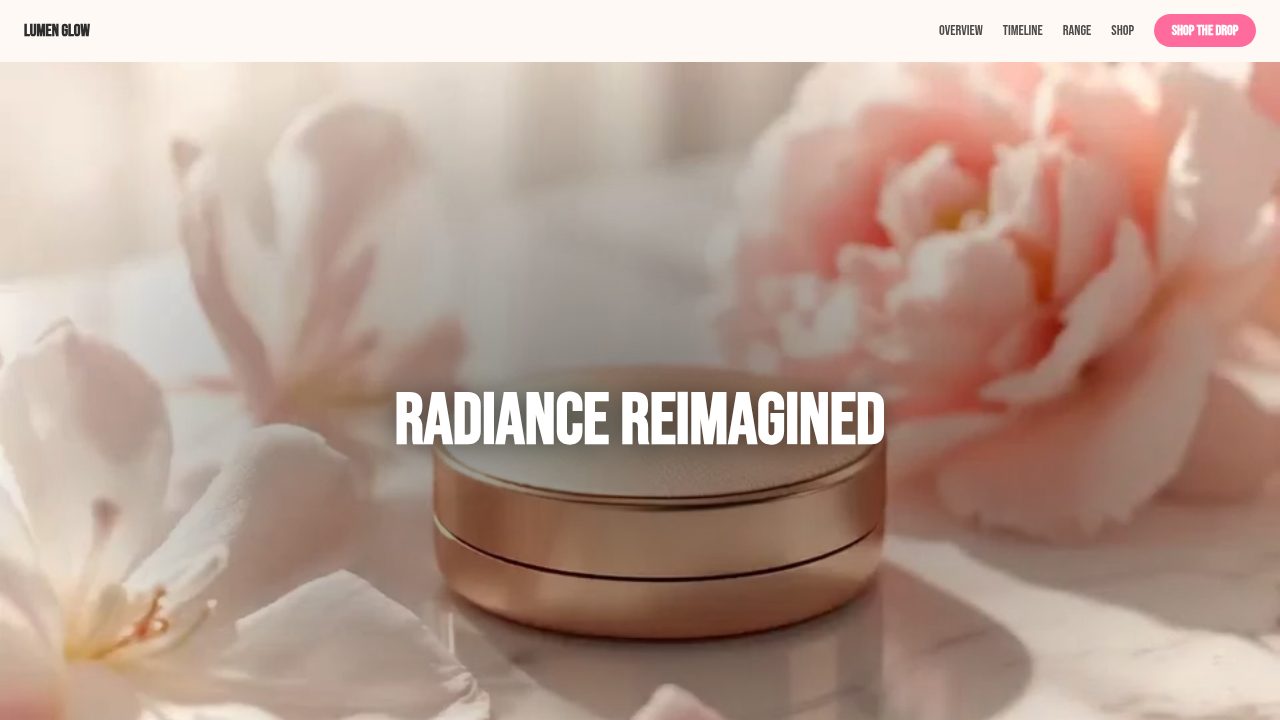 Cosmetics Launch Timeline template