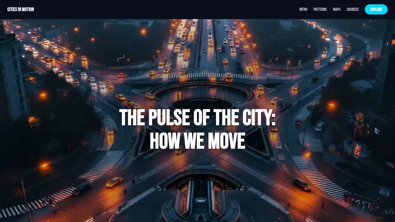 Cities in Motion template