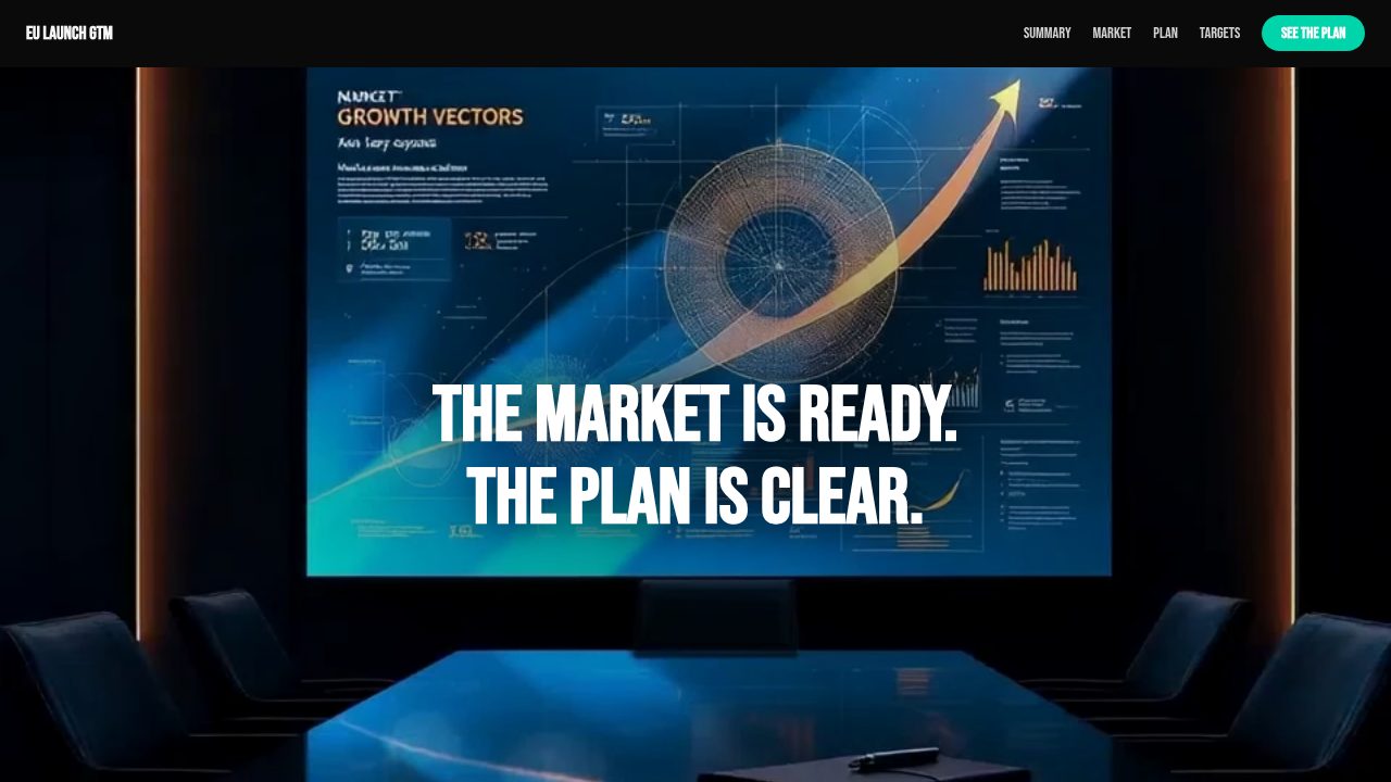 Go-To-Market Summary template