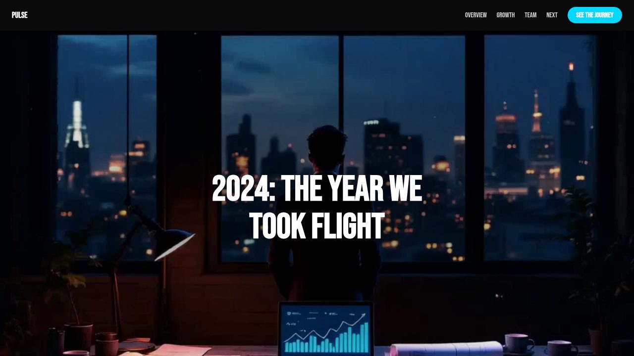 Startup Year in Review template