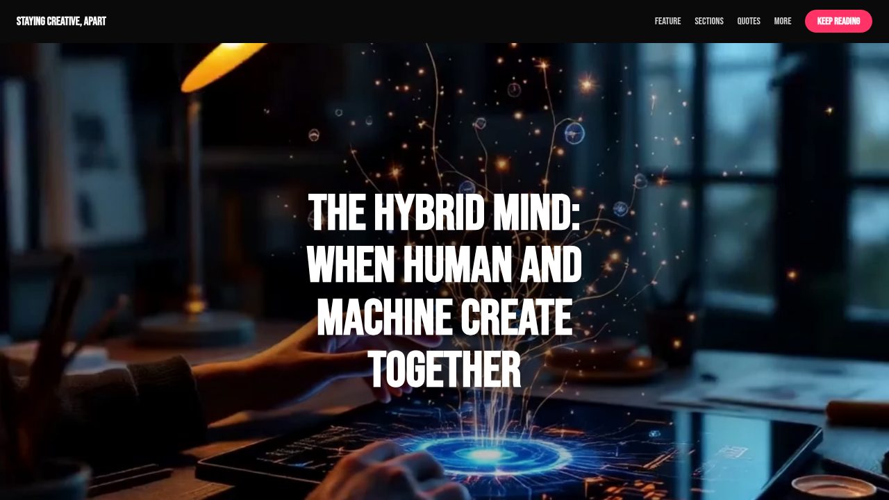 Hybrid Creativity Feature template