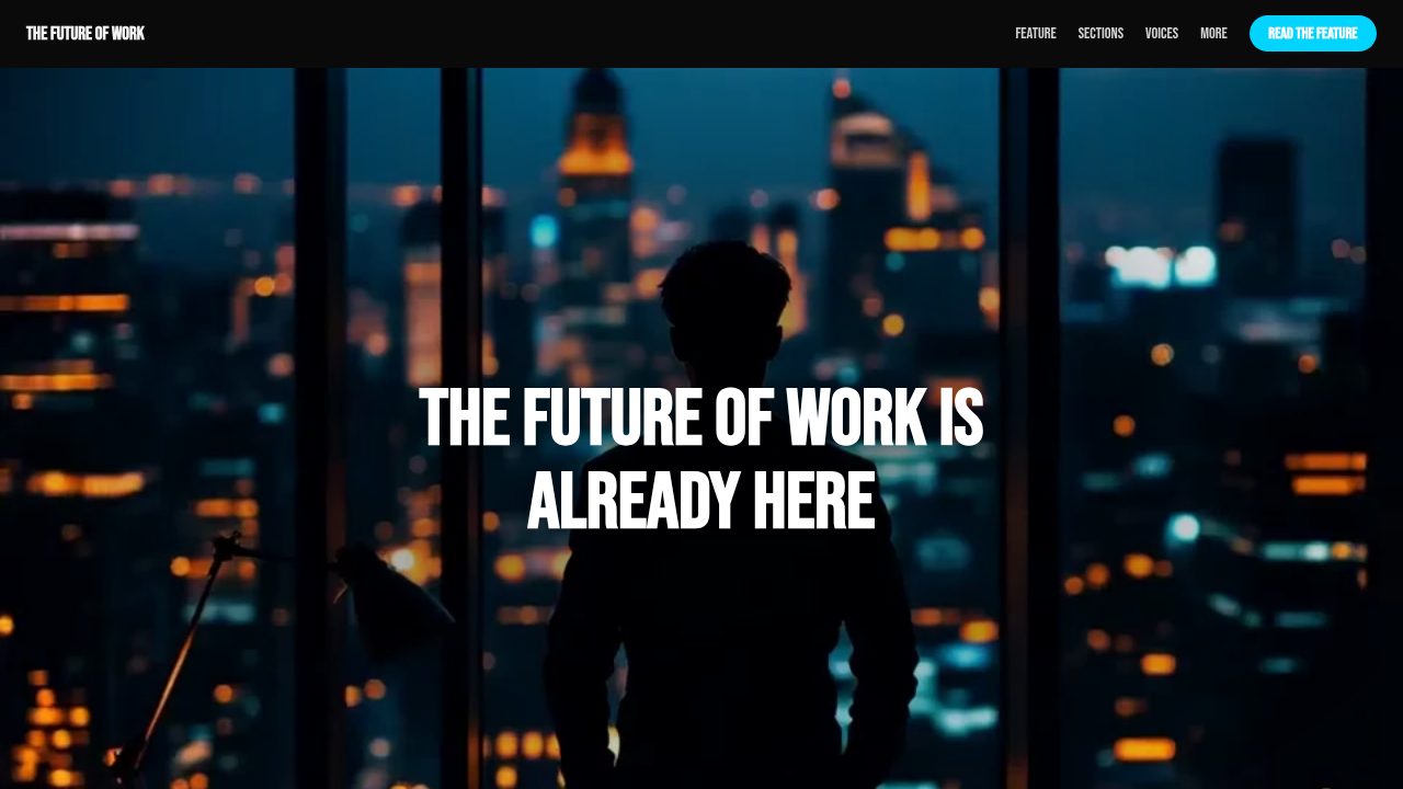 Future of Work Feature template
