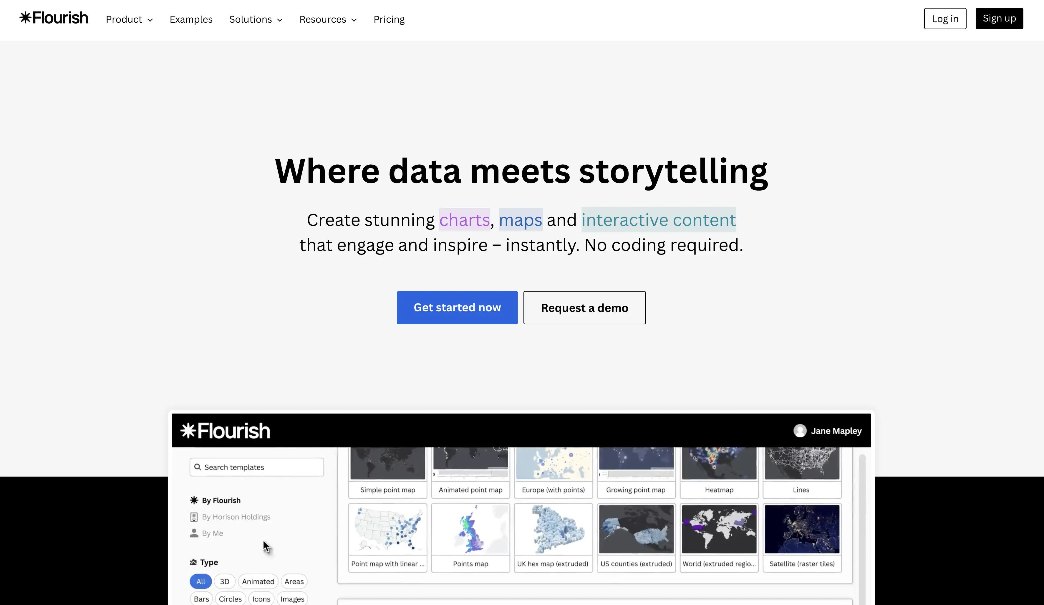 Flourish data-driven scrollytelling tool by Canva