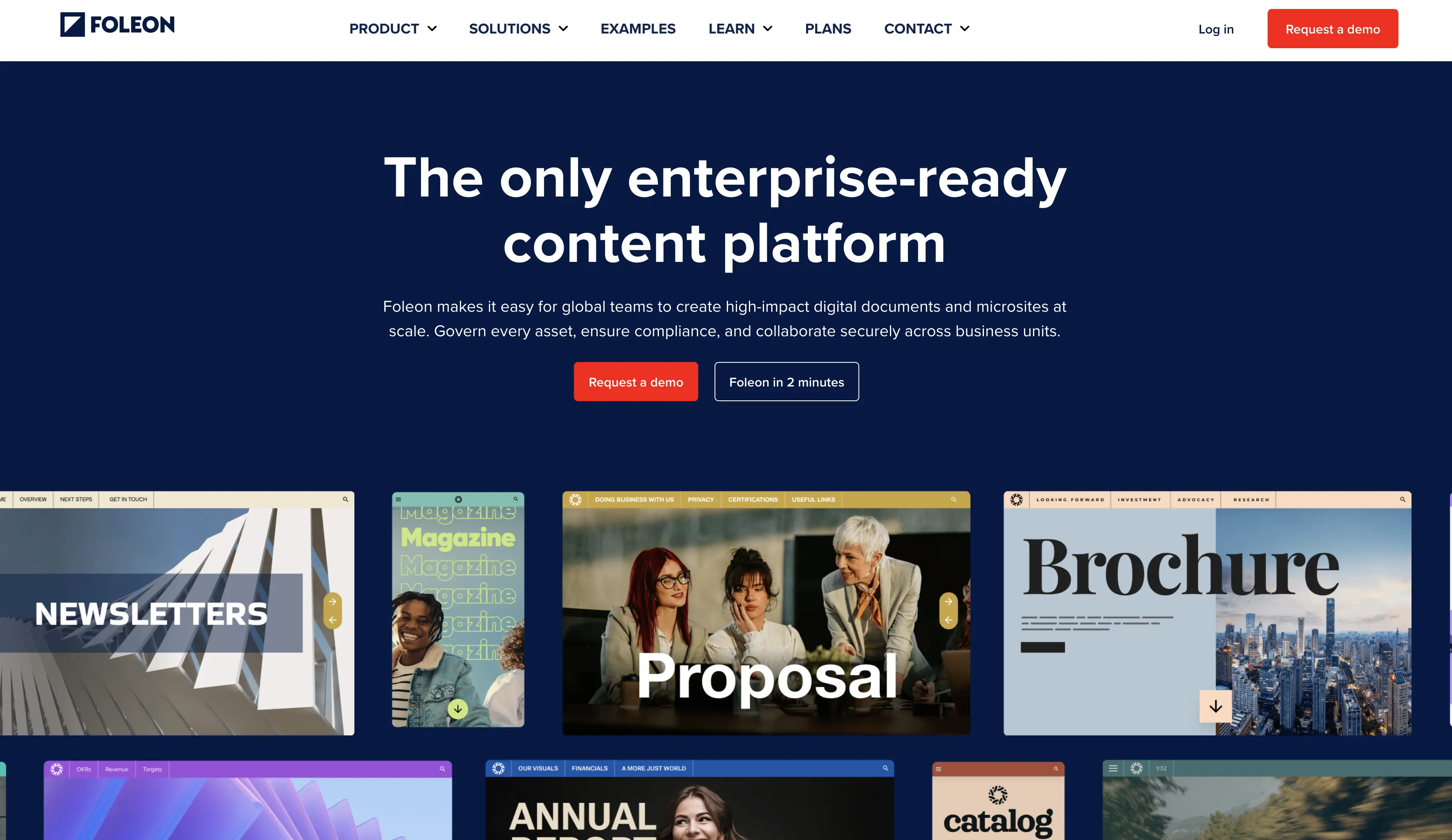 Foleon interactive digital publications platform